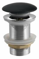 BLOK umyvadlová výpust 5/4“, click-clack, zátka matný černý marquin | Více - 