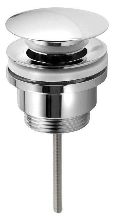 Umyvadlová výpust 5/4“ Click-Clack velká chrom – Bruckner 151.307.1