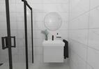 Obklad do koupelny nebo kuchyně v imitaci mramoru Paris White 30x90 cm 1. jakost