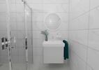 Obklad do koupelny nebo kuchyně v imitaci mramoru Paris White 30x90 cm 1. jakost