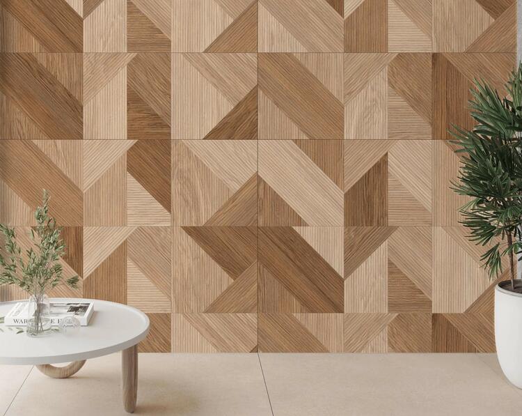 Obklad do koupelny nebo kuchyně v imitaci dřeva Bond Wood Decofon 40x120 cm 1. jakost