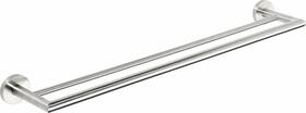 X-STEEL dvojitý držák ručníků 600mm, nerez mat | Více - 
