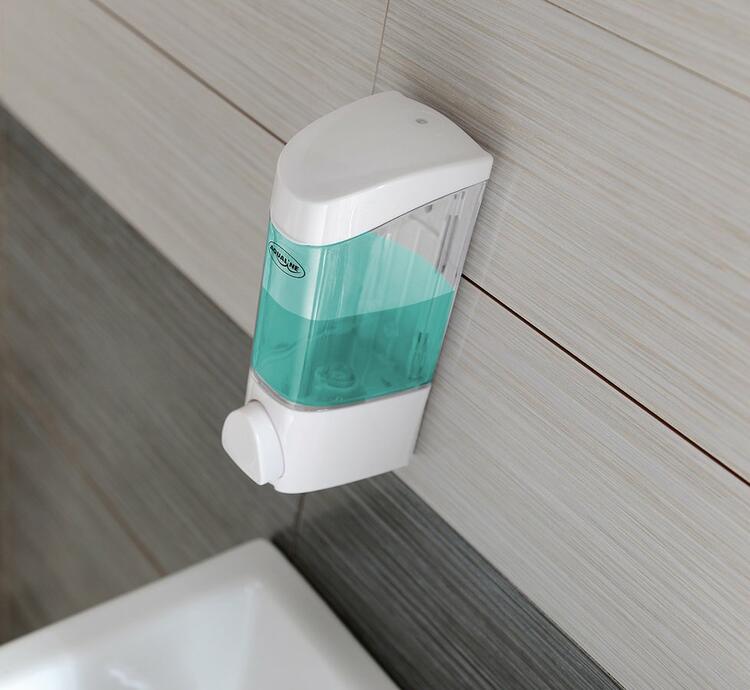 Dávkovač mýdla nástěnný 300ml, bílá