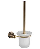 WC štětka závěsná mléčné sklo/bronz – Sapho Diamond 1318-08 | Více -