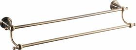 DIAMOND dvojitý držák ručníků 600mm, bronz | Více - 
