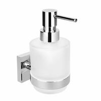 X-SQUARE dávkovač mýdla 200ml, mléčné sklo, chrom | Více -