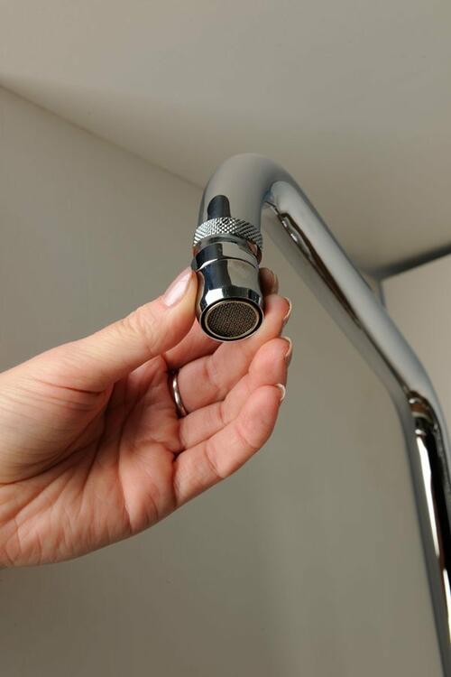 Perlátor s kloubem, vnitřní závit M22x1, chrom