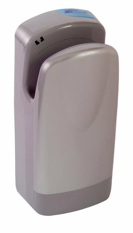 TORNADO JET bezdotykový tryskový osoušeč rukou 220-240 V, 1750 W, 300x650x230 mm, stříbrná mat