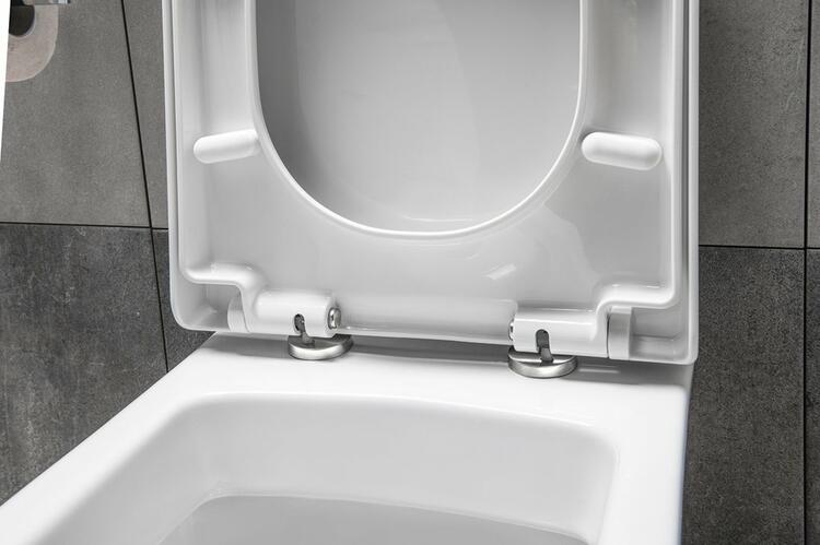 DONA WC sedátko, Soft Close, Easy Take, bílá