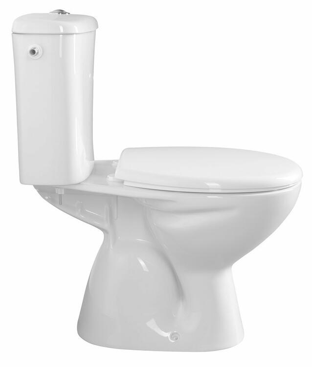 MIGUEL WC kombi, dvojtlačítko 3/6l, spodní odpad, bílá