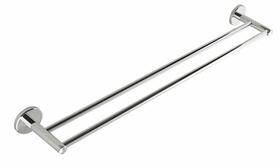 SAMBA dvojitý držák ručníků 600mm, chrom | Více - 