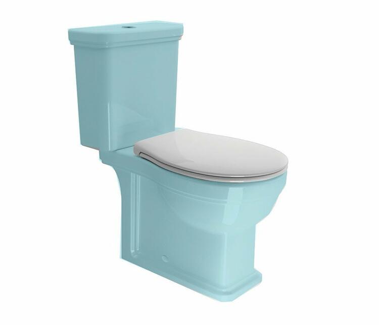 CLASSIC WC sedátko, Soft Close, bílá/bronz