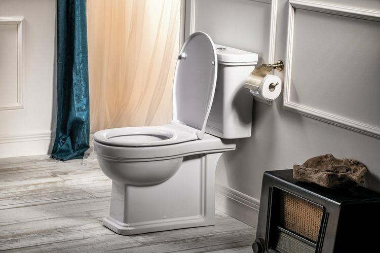 CLASSIC WC sedátko, Soft Close, Quick Release, bílá/chrom