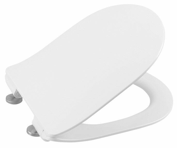 EDITA WC sedátko, SLIM, Soft Close, Easy Take, bílá