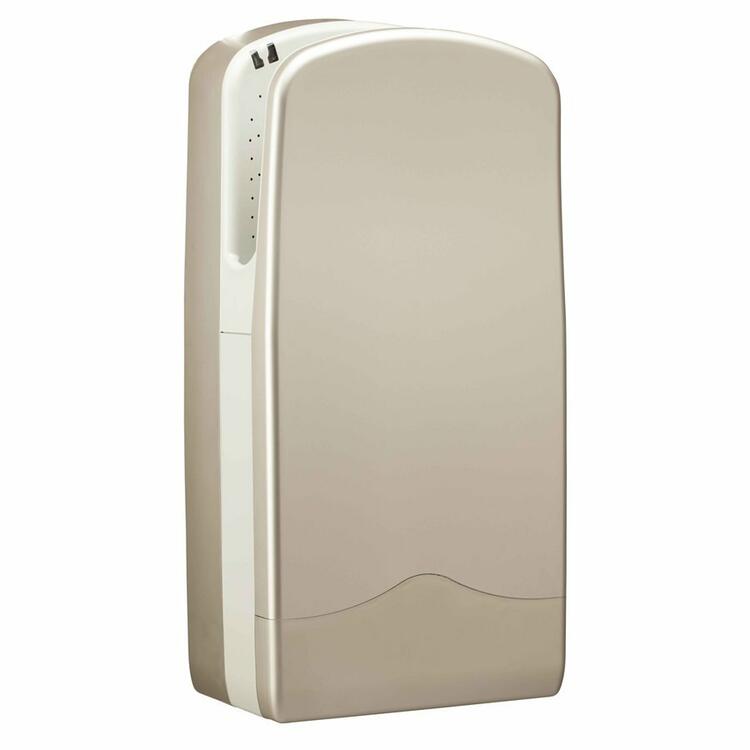 V-JET bezdotykový tryskový osoušeč rukou 220-240V, 1760W, 300x195x617mm, stříbrná