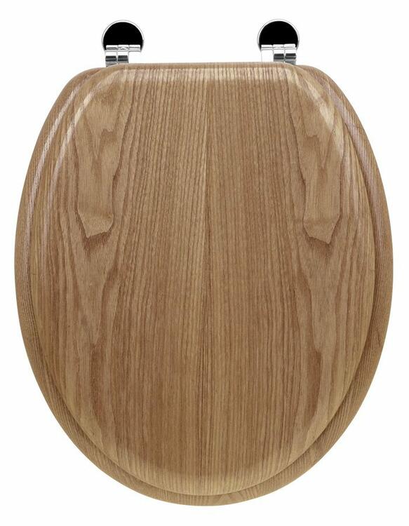AQUALINE WC sedátko, dub
