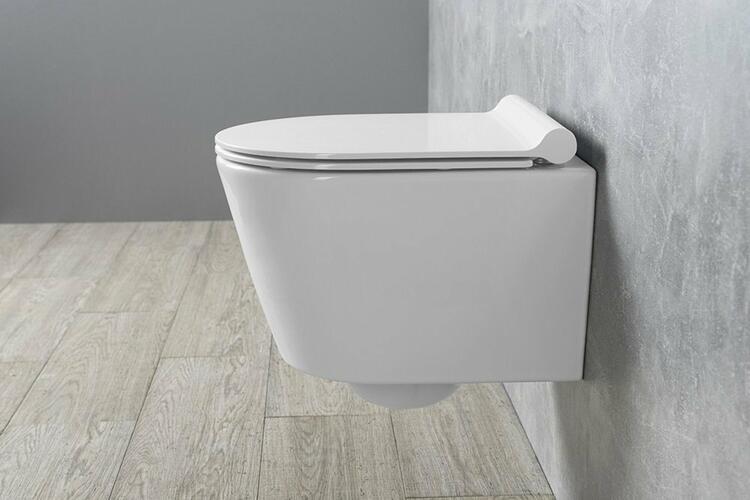 WC sedátko, SLIM, Soft Close, bílá