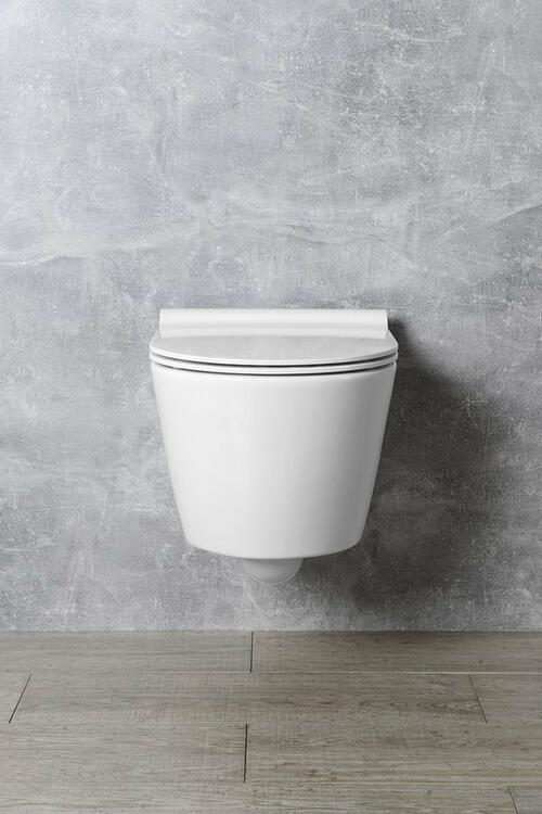 WC sedátko, SLIM, Soft Close, bílá
