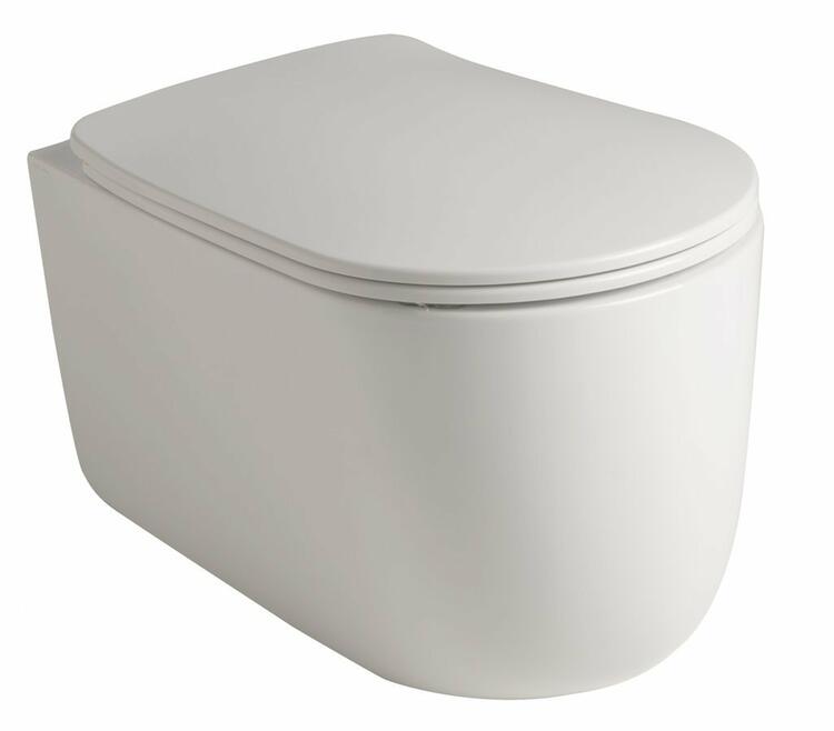 NOLITA WC sedátko, SLIM, Soft Close, bílá
