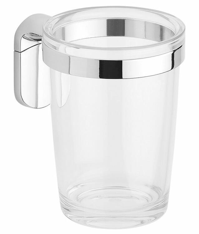ZERO držák kartáčků, chrom/ABS
