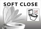 PURA WC sedátko, SLIM, Soft Close, Quick Release, creta mat/chrom