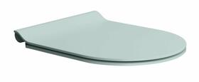 WC sedátko, SLIM, Soft Close, Quick Release, ghiaccio mat/chrom | Více - 