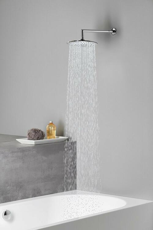 Hlavová sprcha nástěnná instalace chrom – Bruckner 621.300.1