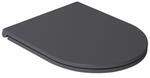 INFINITY WC sedátko, SLIM, Soft Close, Easy Take, antracit