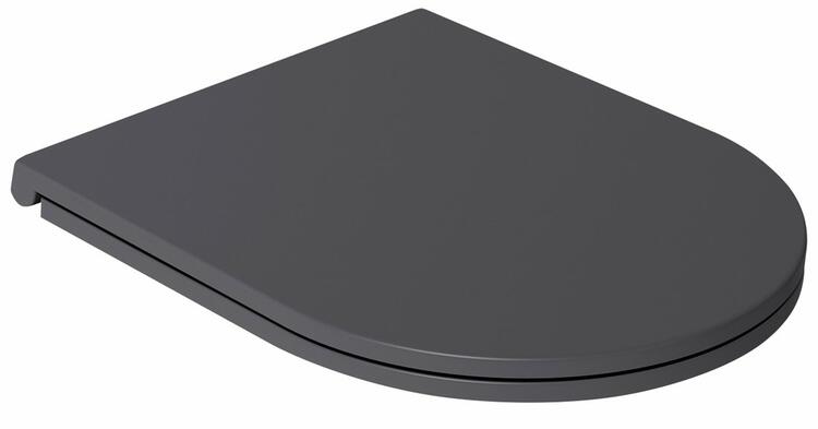 INFINITY WC sedátko, SLIM, Soft Close, Easy Take, antracit