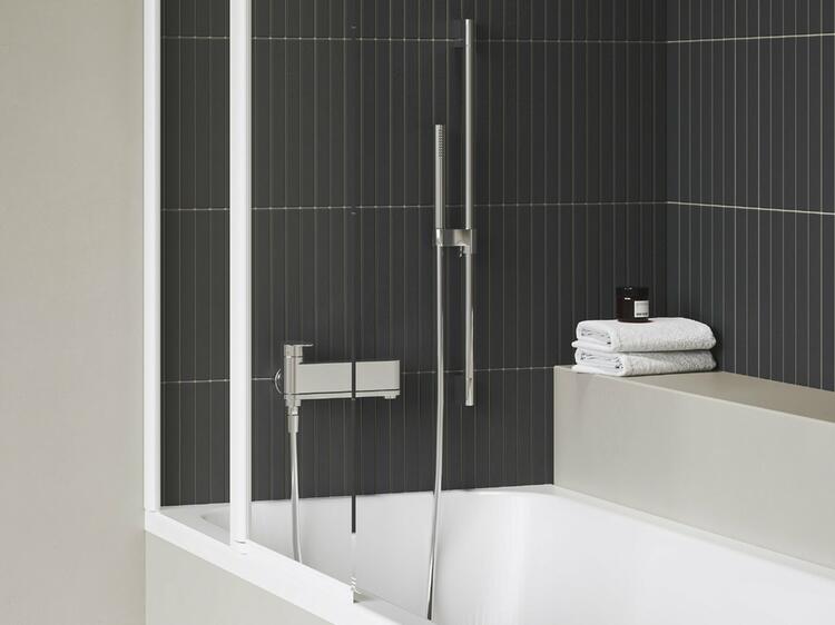 CR II 022.00CR Vanová nástěnná baterie bez sprchového setu, chrom