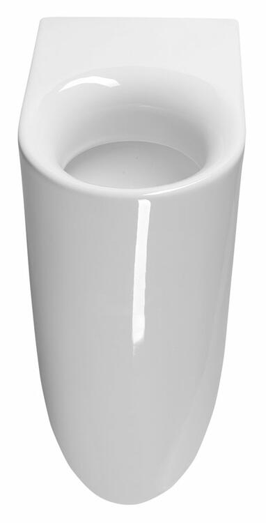 PURA urinál se zakrytým přívodem vody, 25x61cm, bílá ExtraGlaze