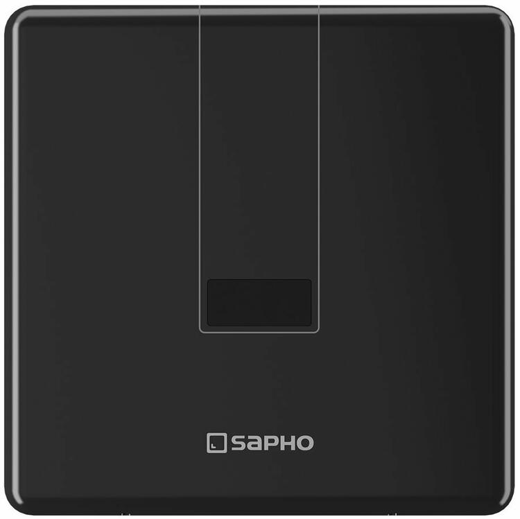 Podomítkový automatický splachovač pro urinál 6V (4xAA), černá
