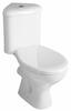 CLIFTON rohové WC kombi, dvojtlačítko 3/6l, zadní odpad, bílá