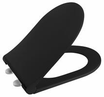 WC sedátko, SLIM, Soft Close, černá mat | Více - 