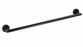 X-ROUND BLACK držák ručníků 450mm, černá mat | Více - 