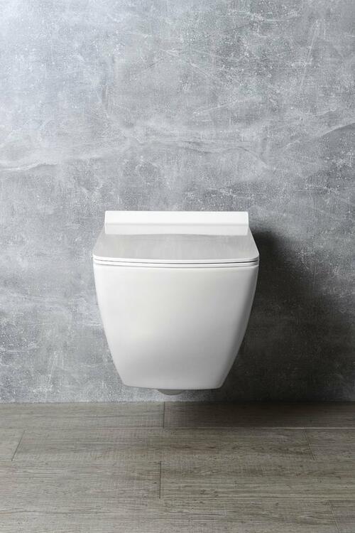 PURITY WC sedátko, SLIM, Soft Close, bílá