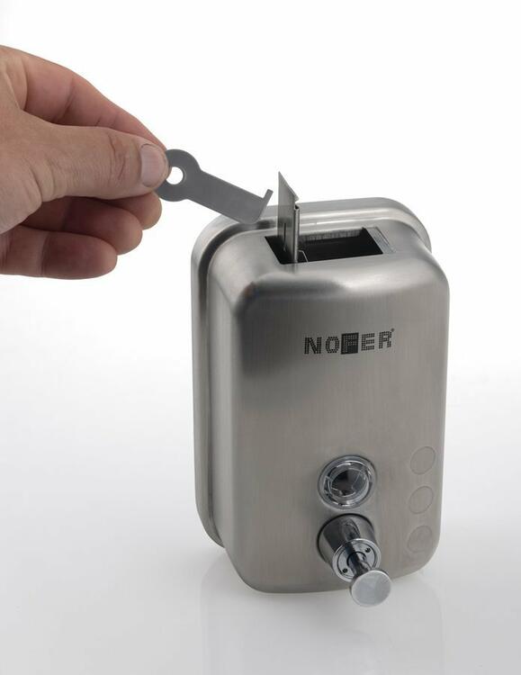 Dávkovač mýdla 600ml, nerez lesk