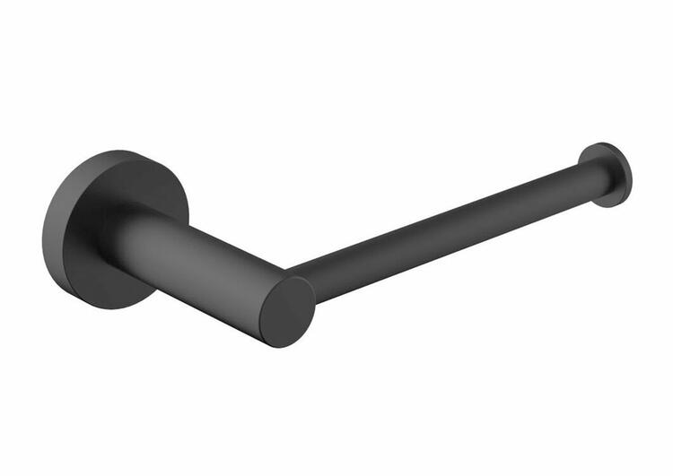Držák toaletního papíru černý mat – Sapho X-Round Black XR723B