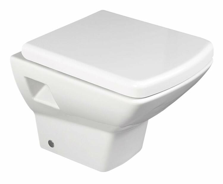 SOLUZIONE WC sedátko, Soft Close, bílá (Purity)