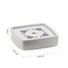 CIXI mýdlenka na postavení, porcelán, bílá/modrá