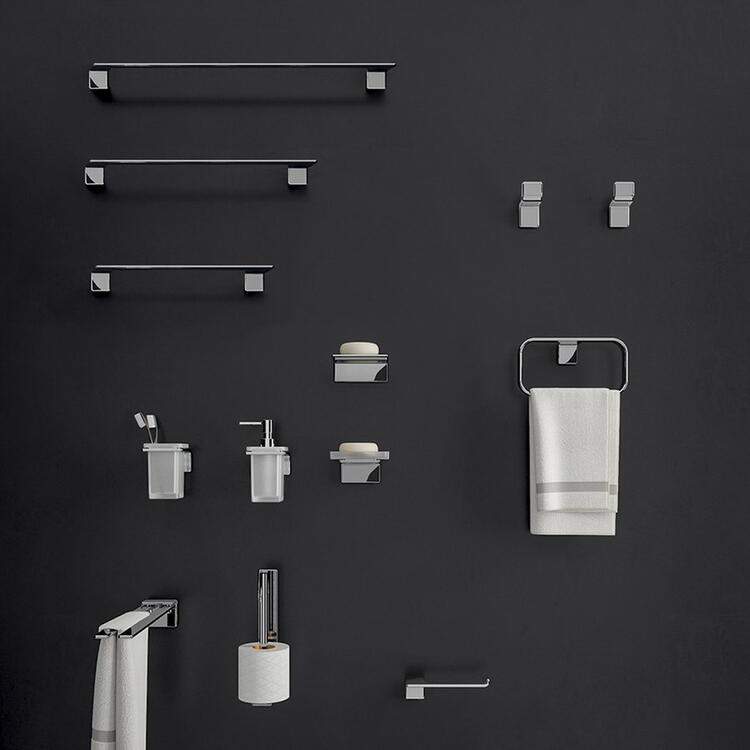 IL GIGLIO držák ručníků 450mm, chrom