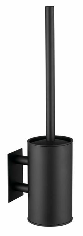 WC štětka samolepící, černá mat