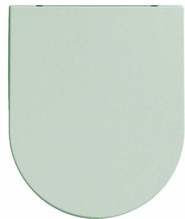 INFINITY WC sedátko, SLIM, Soft Close, Easy Take, zelená mint