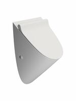 COMMUNITY urinál se zakrytým přívodem vody s otvory pro víko, Rimless, 31x54,5cm, bílá mat | Více - 