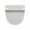 COMMUNITY urinál se zakrytým přívodem vody s otvory pro víko, Rimless, 31x54,5cm, bílá mat