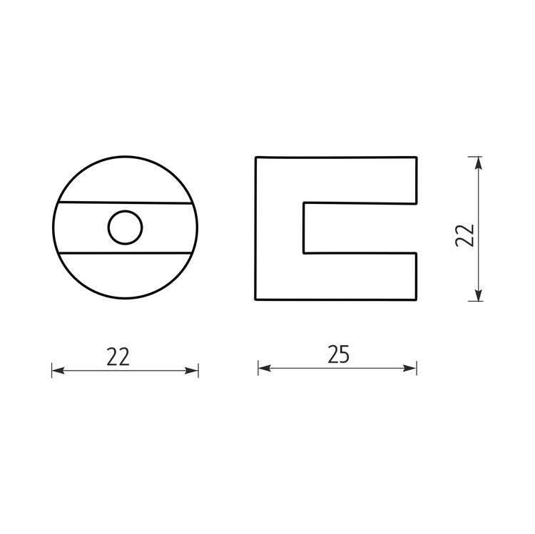 Samotné úchyty police BORMO