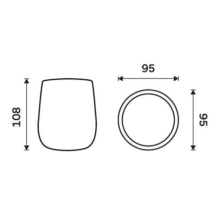 Náhradní nádobka dávkovače – Nimco Tabo 1029TA-08