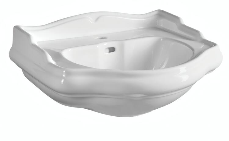Keramické umyvadlo 56×46,5 cm bílá – Kerasan RETRO 104501