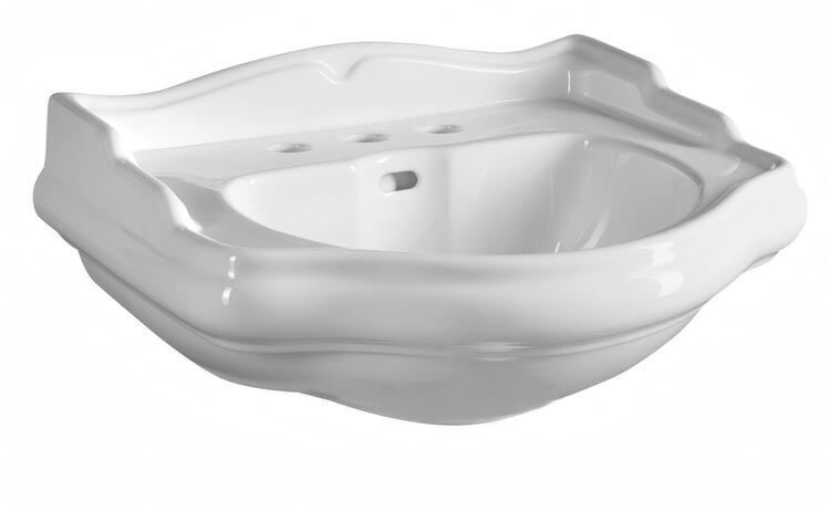 Keramické umyvadlo 55×45 cm bílá – Kerasan RETRO KERASAN 104501-3