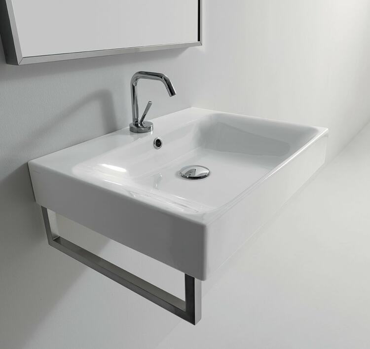 Keramické umyvadlo 80×45 cm bílá – Kerasan CENTO 353301